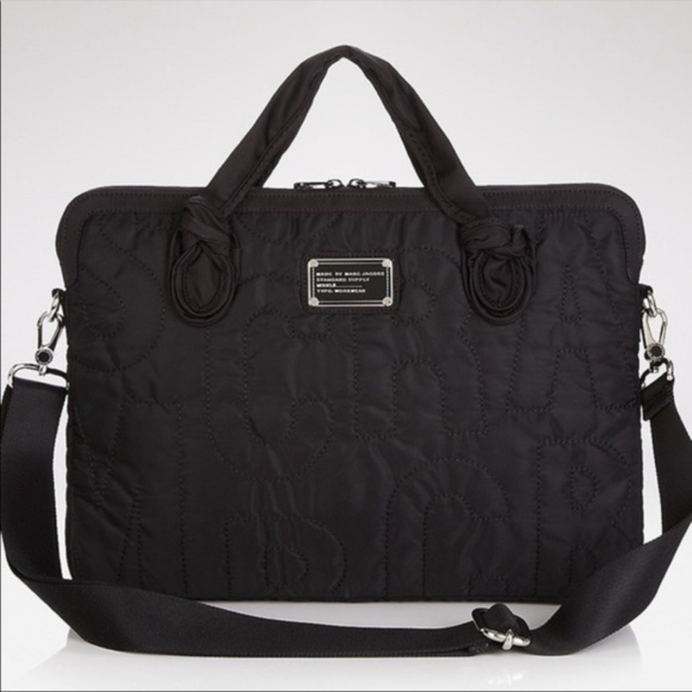 Marc by Marc Jacob black laptop bag